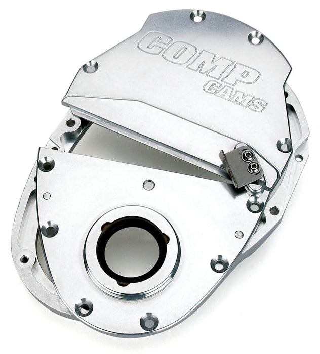 COMP Suit Small Block Chevy & V6 90° Three- Piece Billet Aluminium Timing Cover CO310 Autofit