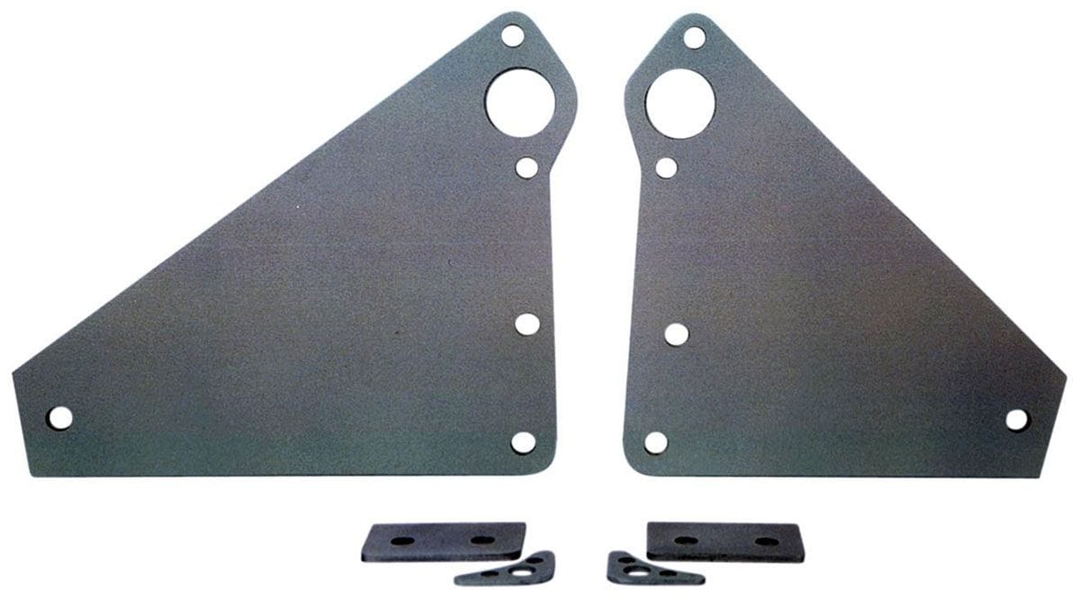 COMPENG 2-Piece Suit BB Chev Aluminium Front Motor Plate MOC4007 Autofit