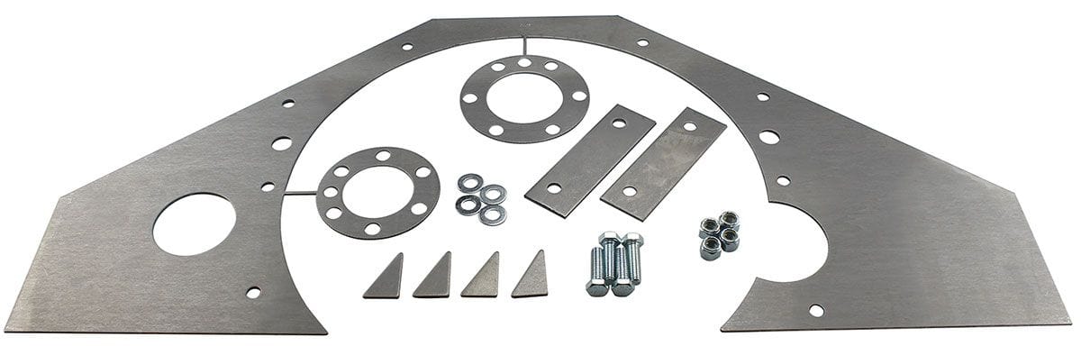 COMPENG Suit SB Chev & 90° V6 Engines Mild Steel Mid-Mount Motor Plate MOC4031 Autofit