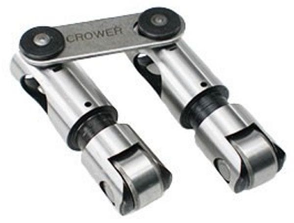 CROWER BB Chevy (Set of 16) Full Body Solid Roller Lifters .842" dia./.750" Bearing C66201-16 Autofit