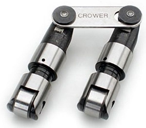 CROWER SB Chevy Cyl# 2,3,6,7 .150" Int Offset will fit Tall Lifter Bore - HI Severe-Duty Cutaway O/size Bearing Solid Roller Lifters, .903" dia./.812" Brg C6 Autofit