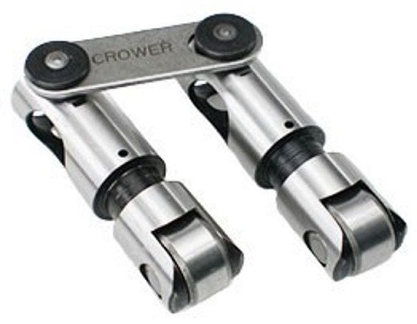 CROWER SB Chevy (Set of 16) Full Body Solid Roller Lifters .842" dia./.750" Bearing C66200-16 Autofit