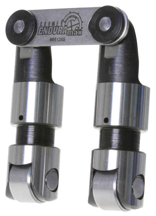 CROWER Suit Ford 289-302-351 Windsor With High Pressure Pin Oiling (Set of 1 EnduraMax Cutaway Solid Roller Lifters .874" dia. C66215E-16 Autofit