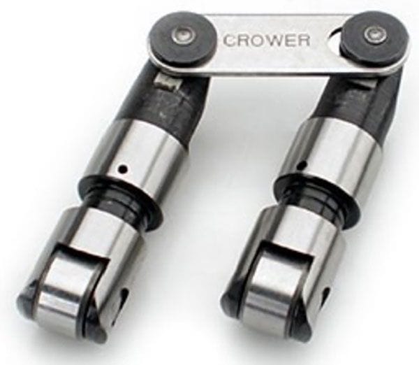 CROWER Suit Ford 289-302-351 Windsor With High Pressure Pin Oiling Severe-Duty Cutaway O/size Body Solid Roller Lifters .903" dia./.812" Bearing C6 Autofit
