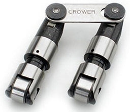 CROWER Suit GM LS Series LS1/LS7 & Vortec With High Pressure Pin Oiling & Ra Severe-Duty Cutaway Solid Roller Lifters .842" dia./.750" Bearing C66278TH-16 Autofit