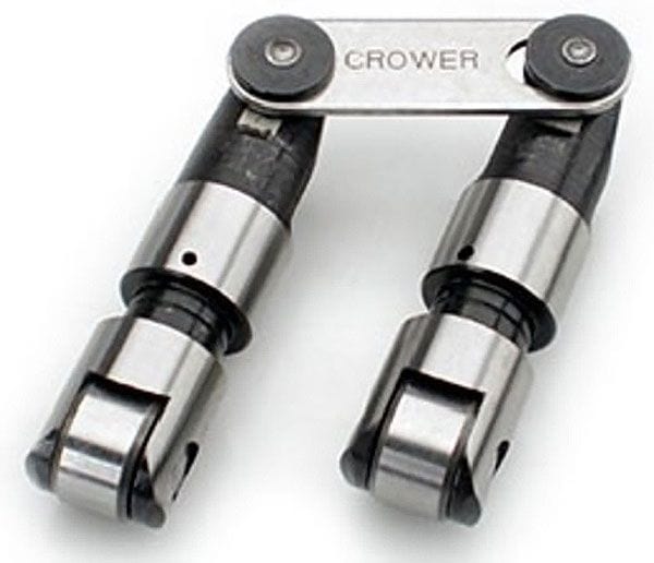 CROWER Suit GM LS Series LS1/LS7 & Vortec With High Pressure Pin Oiling & Ra Severe-Duty Cutaway Solid Roller Lifters .842" dia./.750" Bearing C66278TH-16 Autofit