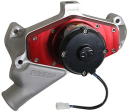 CVR Big Block Chevy - Red Anodised Face Cast Proflo Maximum Electric Water Pump - 60 GPM CVR7554R Autofit