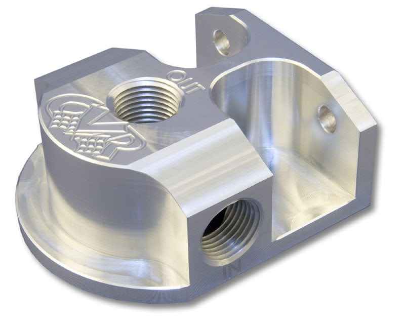 CVR Billet Aluminium Universal Remote Oil Filter Mount CVROFM61 Autofit