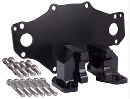 CVR Black Anodized Suit Holden 253-308 WIth CVR Pump Electric Water Pump Mounting Kit CVR8308BK Autofit