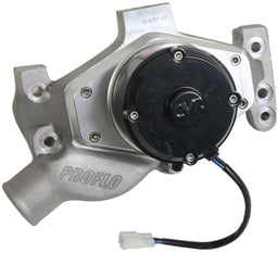 CVR Small Block Chevy - Clear Anodised Face Cast Proflo Maximum Electric Water Pump - 55 GPM CVR7550 Autofit