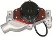 CVR Small Block Chevy - Red Anodised Face Cast Proflo Maximum Electric Water Pump - 55 GPM CVR7550R Autofit