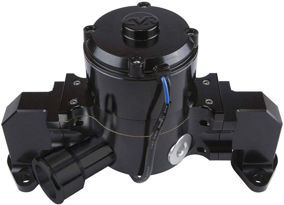 CVR Suit BB Chev, Black Anodised Proflo Extreme 55 GPM Electric Water Pump CVR8554BK Autofit