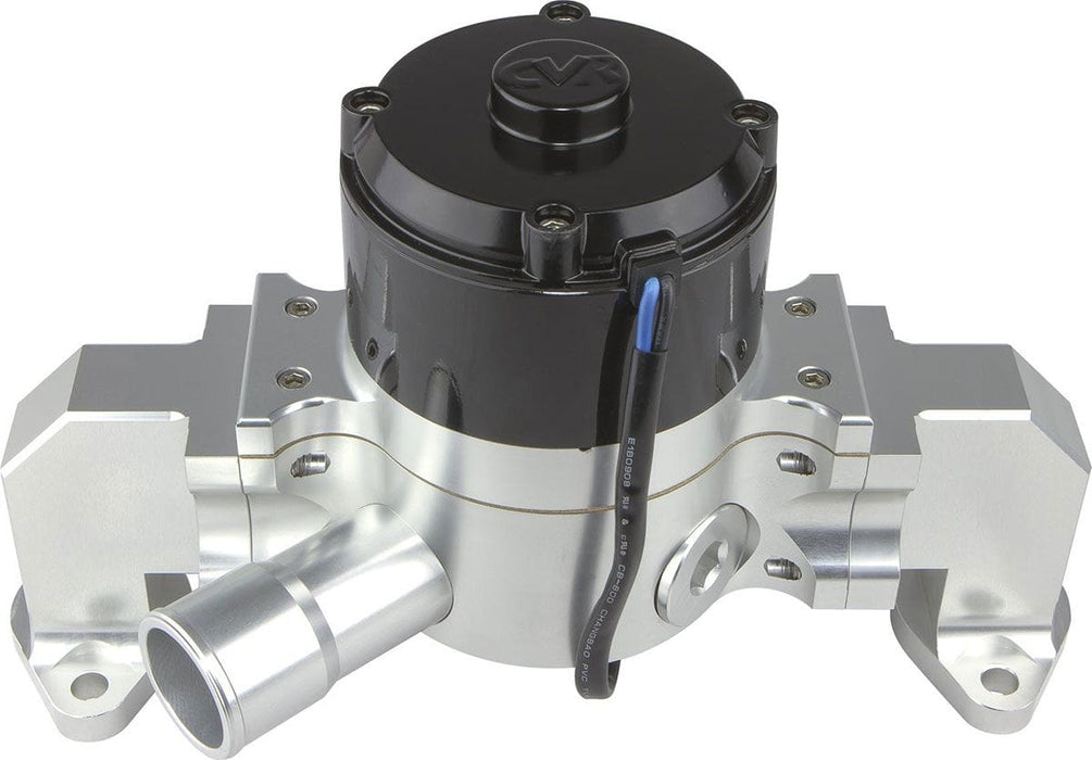 CVR Suit BB Chev, Clear Anodised Proflo Extreme 55 GPM Electric Water Pump CVR8554CL Autofit