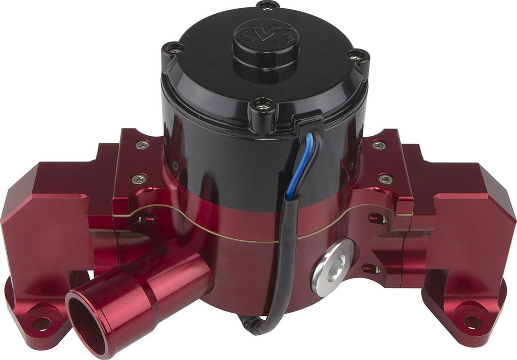 CVR Suit BB Chev, Red Anodised Proflo Extreme 55 GPM Electric Water Pump CVR8554R Autofit