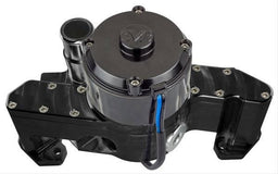 CVR Suit Chev LS, Black Anodised Proflo Extreme 55 GPM Electric Water Pump CVR8400BK Autofit