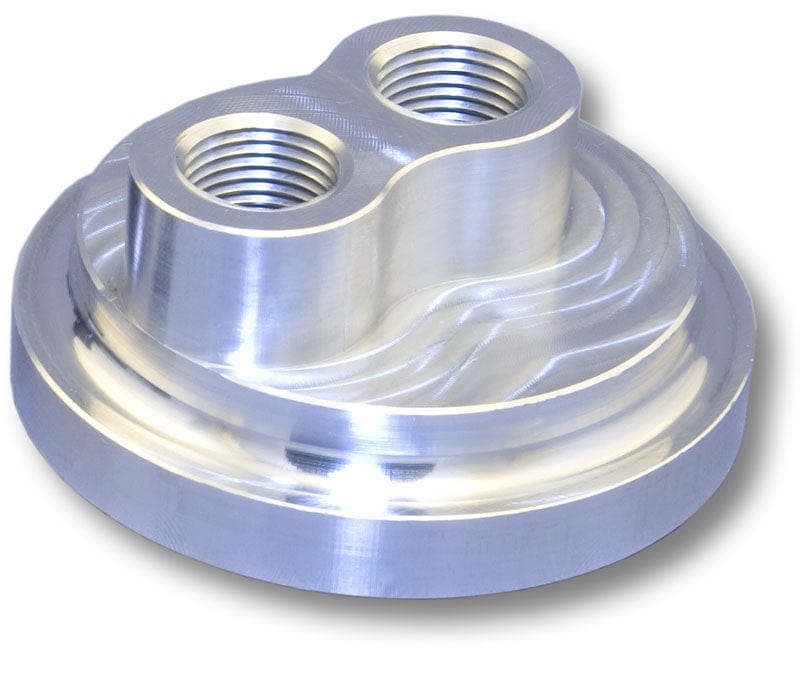 CVR Suit Ford/Chrysler with 3/4"-16 thread, T6-6061 billet aluminium Oil Filter Bypass Adapter CVROFB69 Autofit