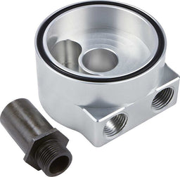 CVR Suit Ford, T6-6061 billet aluminium, 1/2" NPT inlet & outlet Sandwich Oil Adapter CVROCS64 Autofit