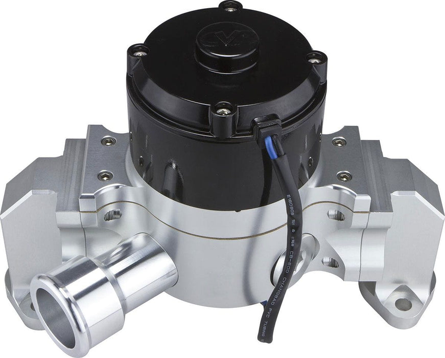 CVR Suit SB Chev, Clear Anodised Proflo Extreme 55 GPM Electric Water Pump CVR8550CL Autofit