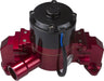 CVR Suit SB Chev, Red Anodised Proflo Extreme 55 GPM Electric Water Pump CVR8550R Autofit