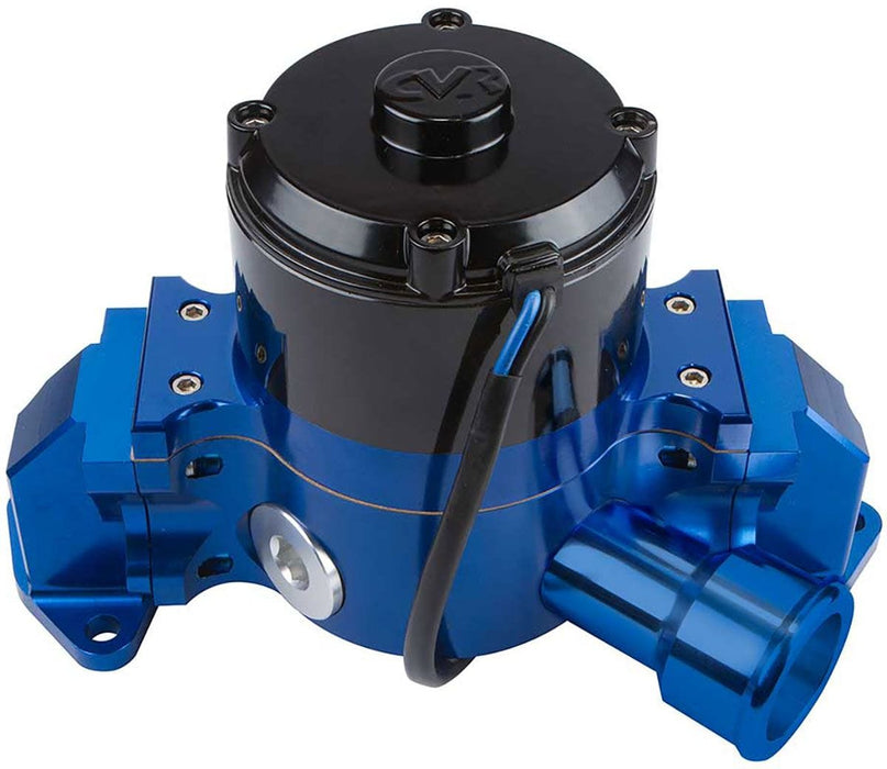 CVR Suit SBF 289/302/351, Blue Anodised Proflo Extreme 55 GPM Electric Water Pump CVR8502BL Autofit