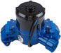 CVR Suit SBF 289/302/351, Blue Anodised Proflo Extreme 55 GPM Electric Water Pump CVR8502BL Autofit
