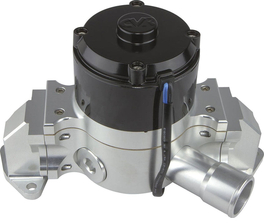CVR Suit SBF 289/302/351, Clear Anodised Proflo Extreme 55 GPM Electric Water Pump CVR8502CL Autofit