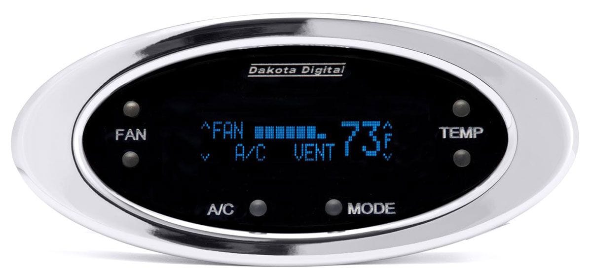DAKOTA Dakota Digital Elliptical Digital Climate Control for Vintage Air Gen II DAKDCC- Autofit