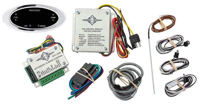 DAKOTA Dakota Digital Elliptical Digital Climate Control for Vintage Air Gen II DAKDCC- Autofit