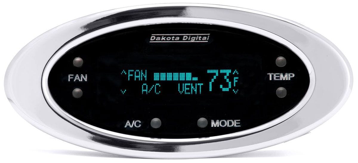 DAKOTA Dakota Digital Elliptical Digital Climate Control for Vintage Air Gen II DAKDCC- Autofit