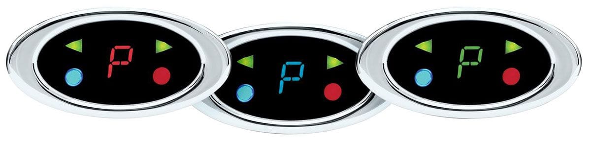 DAKOTA Dakota Digital Oval Gear Indicator DAKDGS-4 Autofit