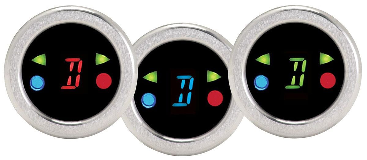 DAKOTA Dakota Digital Round Gear Indicator DAKDGS-3 Autofit