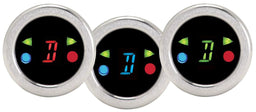 DAKOTA Dakota Digital Round Gear Indicator DAKDGS-3 Autofit