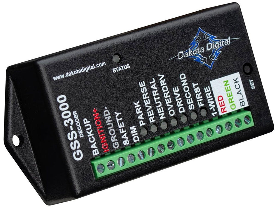 DAKOTA Suit RTX, HDX, VFD and VHX Instrument Systems Universal Gear Shift Sending Unit DAKGSS-3000 Autofit