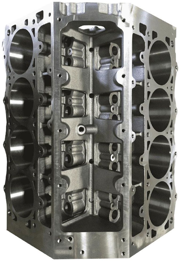 LS Next SHP Cast Iron Engine Block 4-Bolt Steel Caps DA31867211 ...