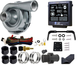 DC Aluminium Electric Water Pump - 115 Litres/Min Suit Engines 6-8 Cyl O EWP & LCD Controller Kit DC8950 Autofit