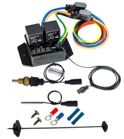 DC Digital Thermatic Fan Switch with 1/4" NPT Temp Sensor Digital Thermatic Fan Switch with 1/4" NPT Temp Sensor DC0445 Autofit