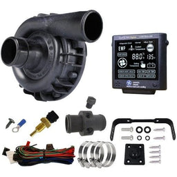 DC Nylon Electric Water Pump - 115 Litres/Min Suit Engines 6-8 Cyl Over EWP & LCD Controller Kit DC8930 Autofit