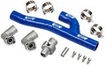 DC Suit BB Chev EWP Header Adaptor Kit - Blue DC8620 Autofit