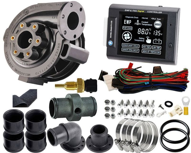 DC Suit Engines Up To 3 Litres Electric Water Pump & Controller - 80 Litres/Min DC8907 Autofit