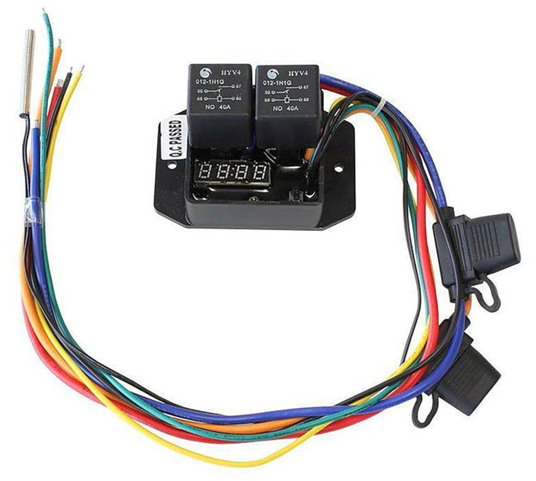 DC Use with electric thermo fans & Electric Water Pumps Digital Thermatic Fan Switch DC0444 Autofit