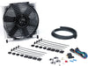DC With 10" Thermo Fan & 3/8" Push-On Hose, 280mm (W) x 300mm (L) x 69mm Hydra-Cool Heavy Duty Transmission Cooler DC691 Autofit