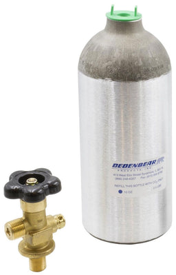 DEDENBEAR 2.5 lbs CO2 Bottle With Valve DE-AB25V Autofit