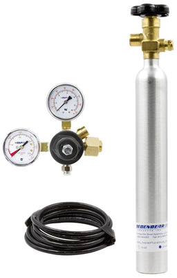DEDENBEAR Kit Includes: 10oz Bottle, Valve, Regulator & Tubing CO2 Bottle Kit DE-AB10K Autofit