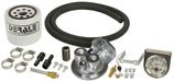DERALE 1/2" NPT Inlet/Outlet Ports. 3-1/2" O.D x 3-1/8" Derale Premium Transmission Filter Kit DP13091 Autofit