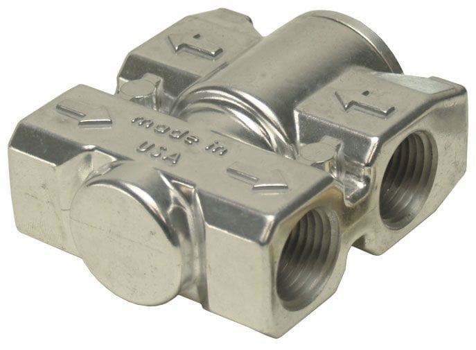 DERALE 1/2"NPT Inlet / Outlet Ports, Fittings Not Included Derale Fluid Control Thermostat DP25719 Autofit
