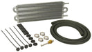 DERALE 11/32" Barb Inlets. 15-1/4" L x 5" H x 3/4" W Derale Dyno-Cool 6000 Series Transmission Cooler Kit DP12902 Autofit