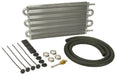 DERALE 11/32" Barb Inlets. 15-1/4" L x 7-1/2" H x 3/4" W Derale Dyno-Cool 6000 Series Transmission Cooler Kit DP12903 Autofit