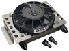 DERALE 12-3/4"W x 9-3/8"H x 4-5/16"D Derale Atomic-Cool Remote Mount Fluid Cooler Kit with Fan DP15850 Autofit