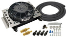 DERALE 12-3/4"W x 9-3/8"H x 4-5/16"D Derale Atomic-Cool Remote Mount Transmission Cooler Kit with Fan DP15950 Autofit