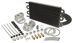 DERALE 16-5/8" L x 7-5/8" H x 3/4quot; W Derale Tube & Fin Engine Oil Cooler Kit (spin on adapter) DP15551 Autofit